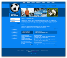 cool web page design templates