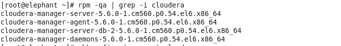 检查cloudera包