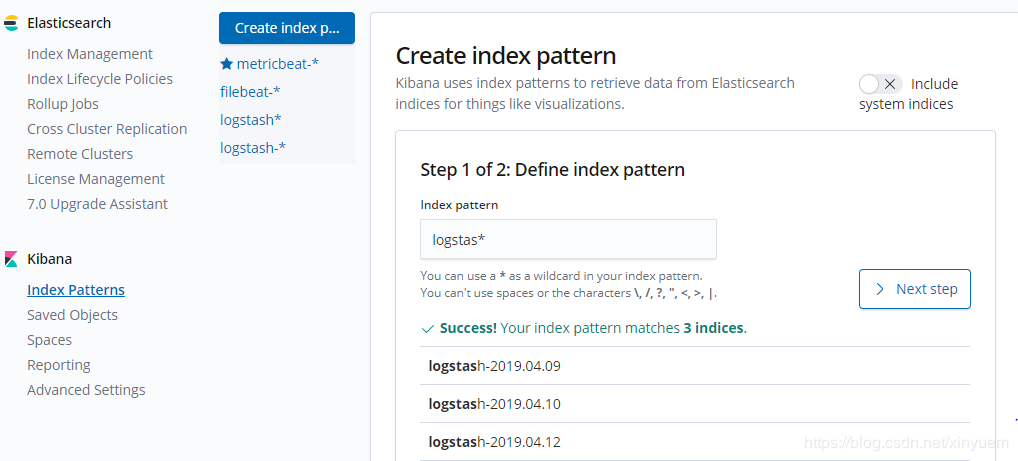 Kibana Index