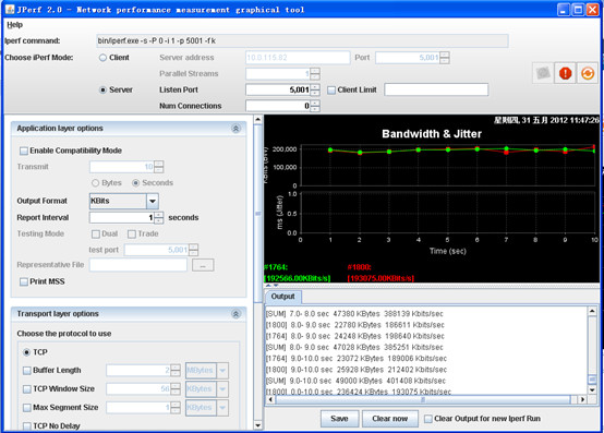 JPerf2.0页面